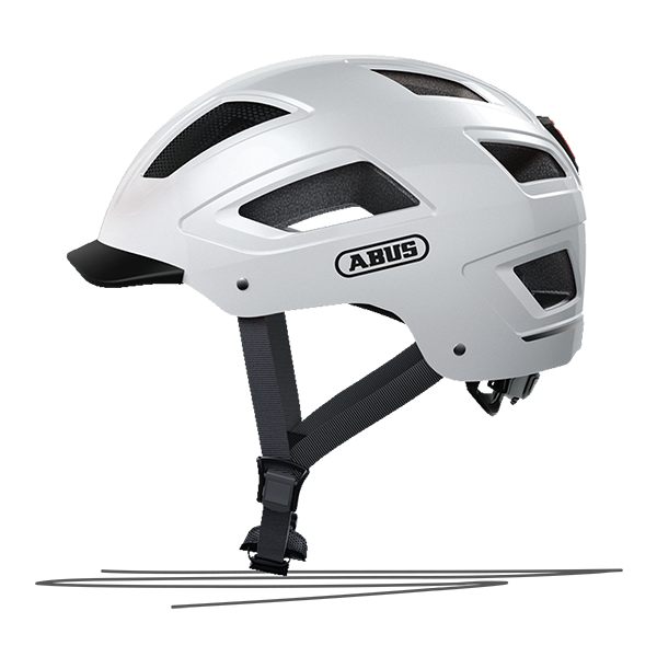 ABUS Hyban 2.0 Polar White 59-61 cm size. L