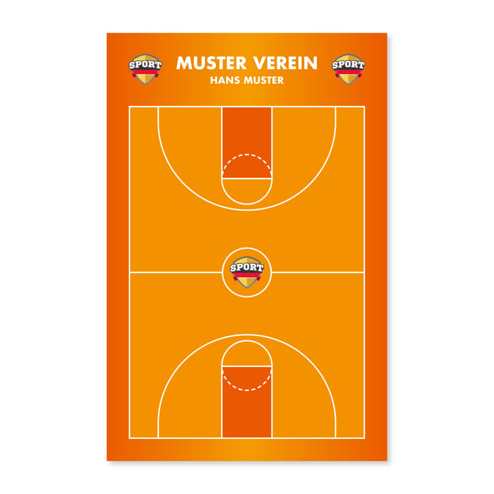 Taktikboard Basketball 380x580mm