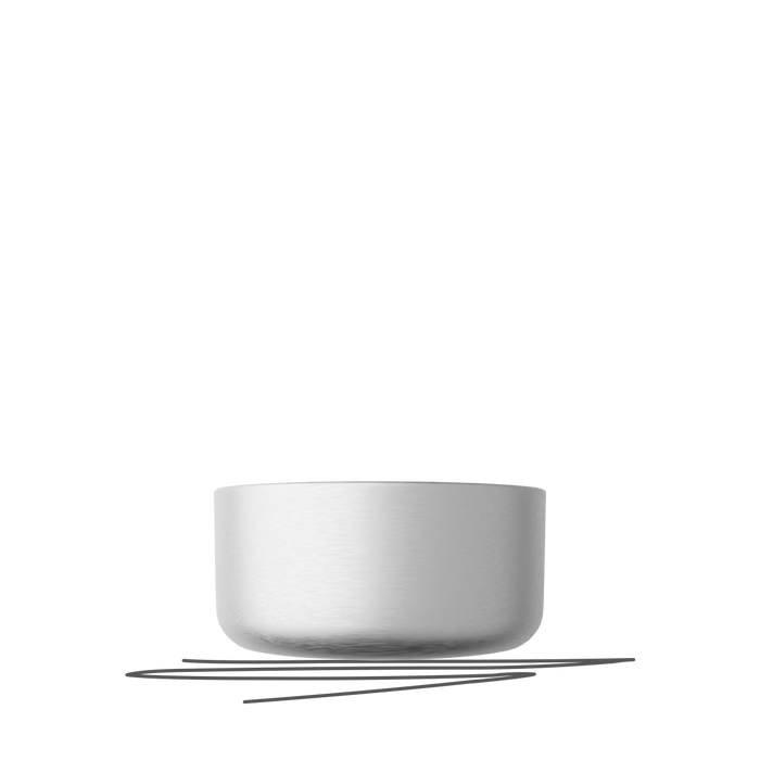 Personalize dog bowl | Freezack Matt Straight 450 ml