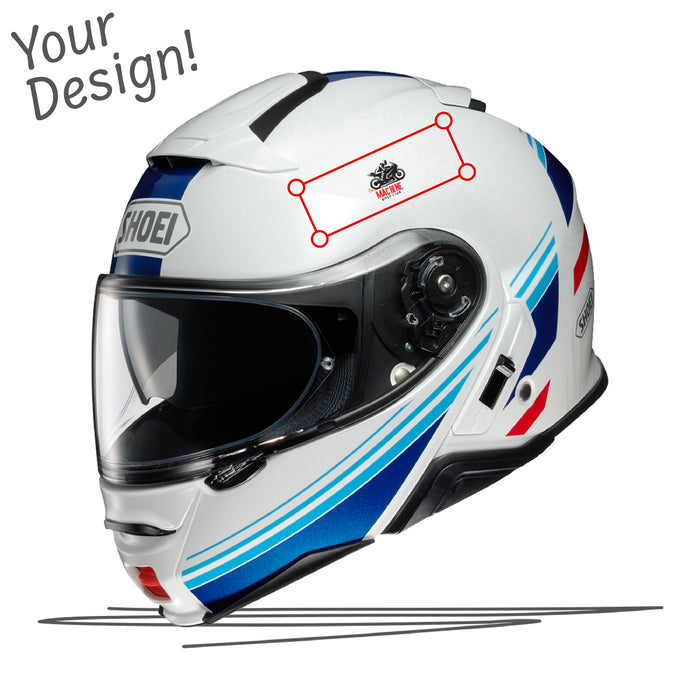 Neotec II Separator TC-10 flip-up helmet white-blue-red