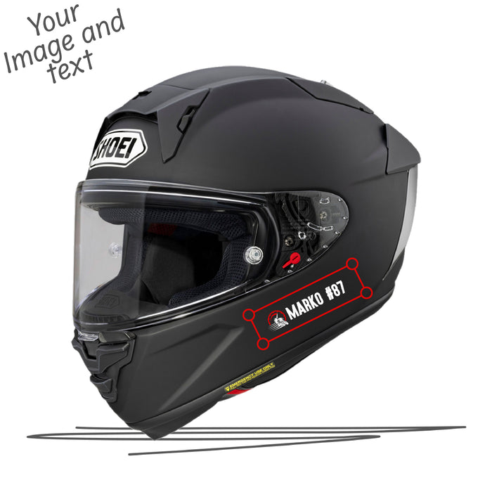 Full face helmet X-Spirit Pro Candy matt black