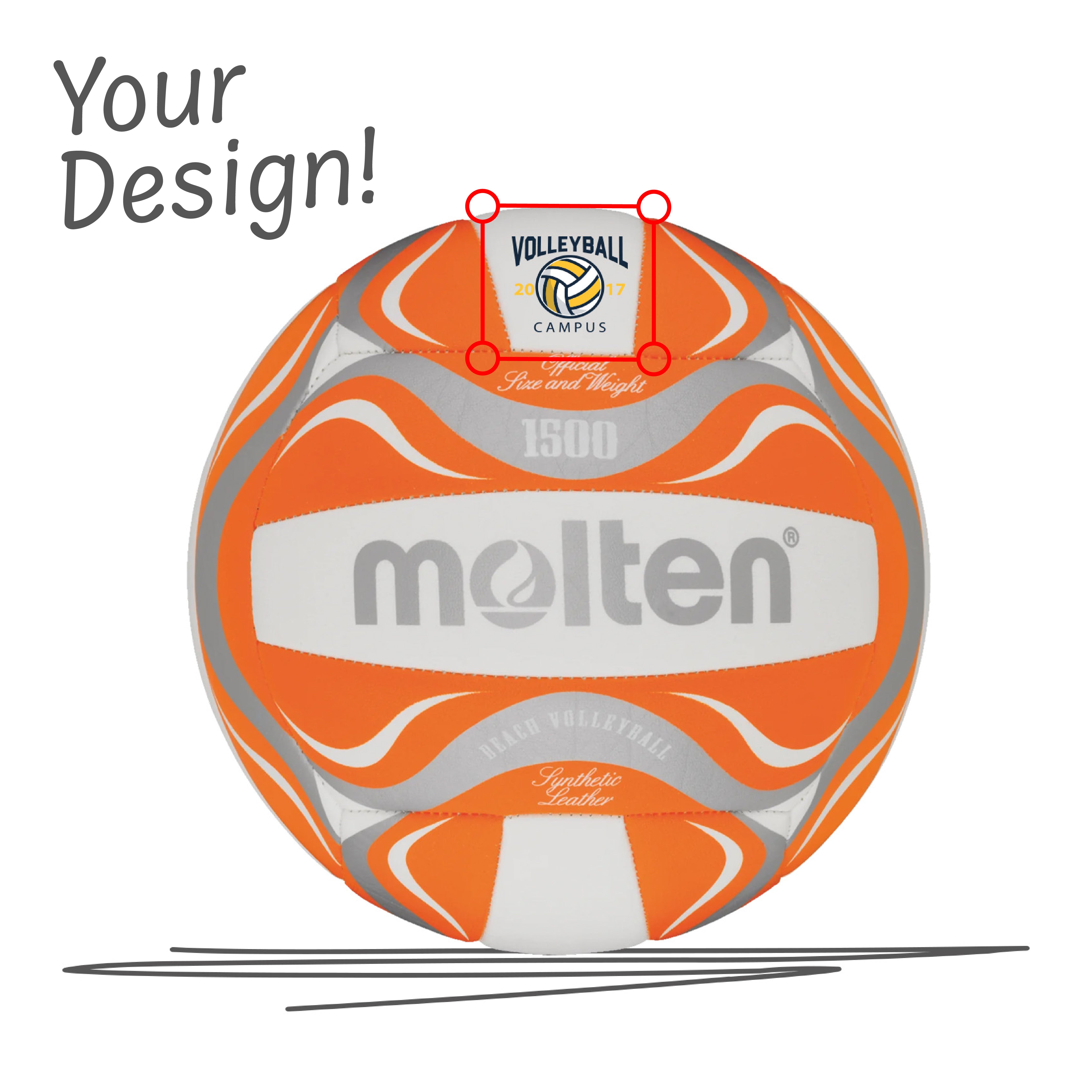 MOLTEN BV1500-OR Size 5