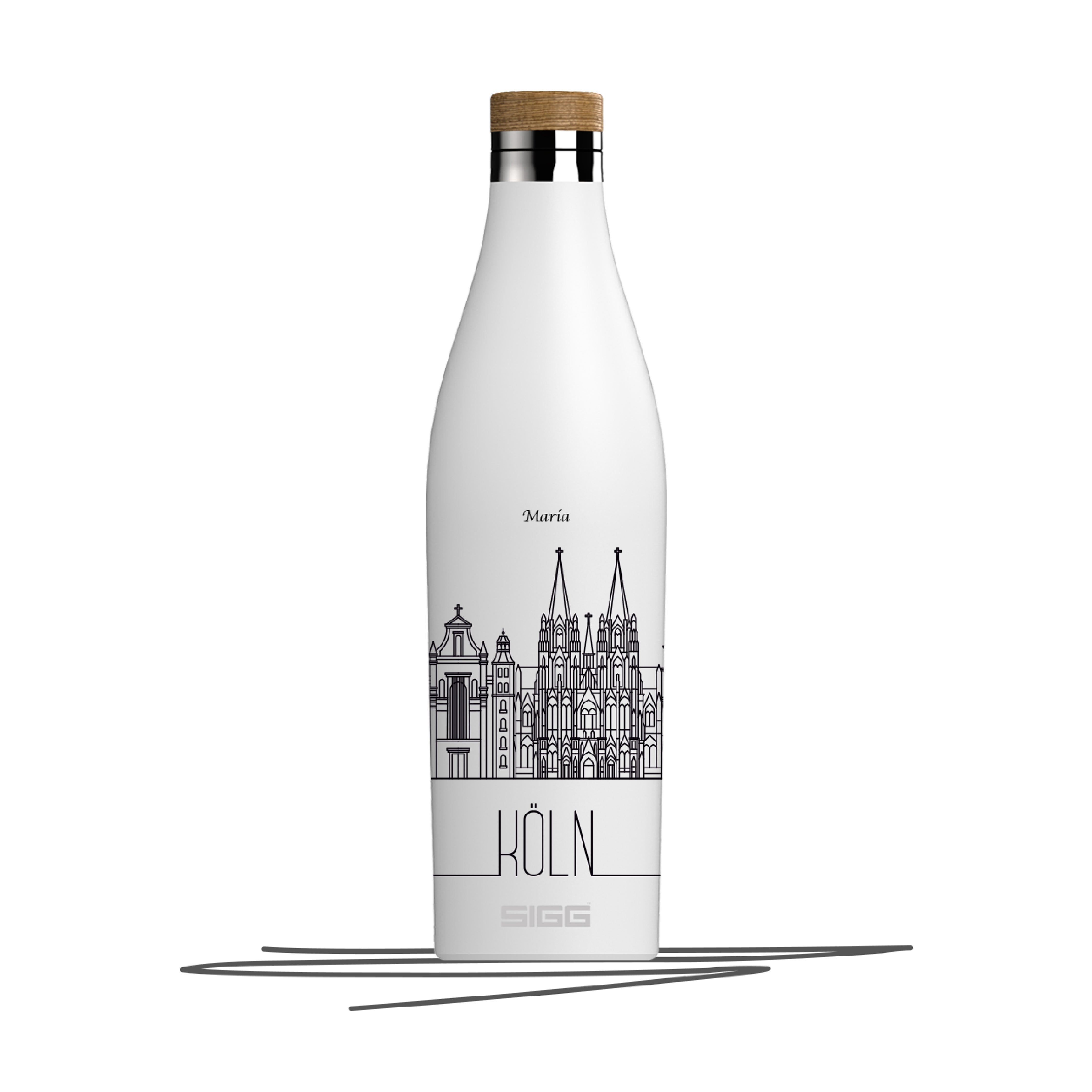 Trinkflasche Köln | Köln Design | Trinkflasche mit Köln Design | Deutschland | Köln | Köln Trinkflasche | SIGG | SIGG Trinkflaschen | Trinkflaschen gestalten | Trinkflaschen selber designen | Trinkflasche mit Name | Trinkflasche mit Logo | SIGG Flasche bedrucken | SIGG personalisieren | SIGG Flasche drucken | SIGG Flasche mit Stadt Design | sigg flasche bedrucken | sigg designen | flasche bedrucken lassen | trinfkflasche bedrucken