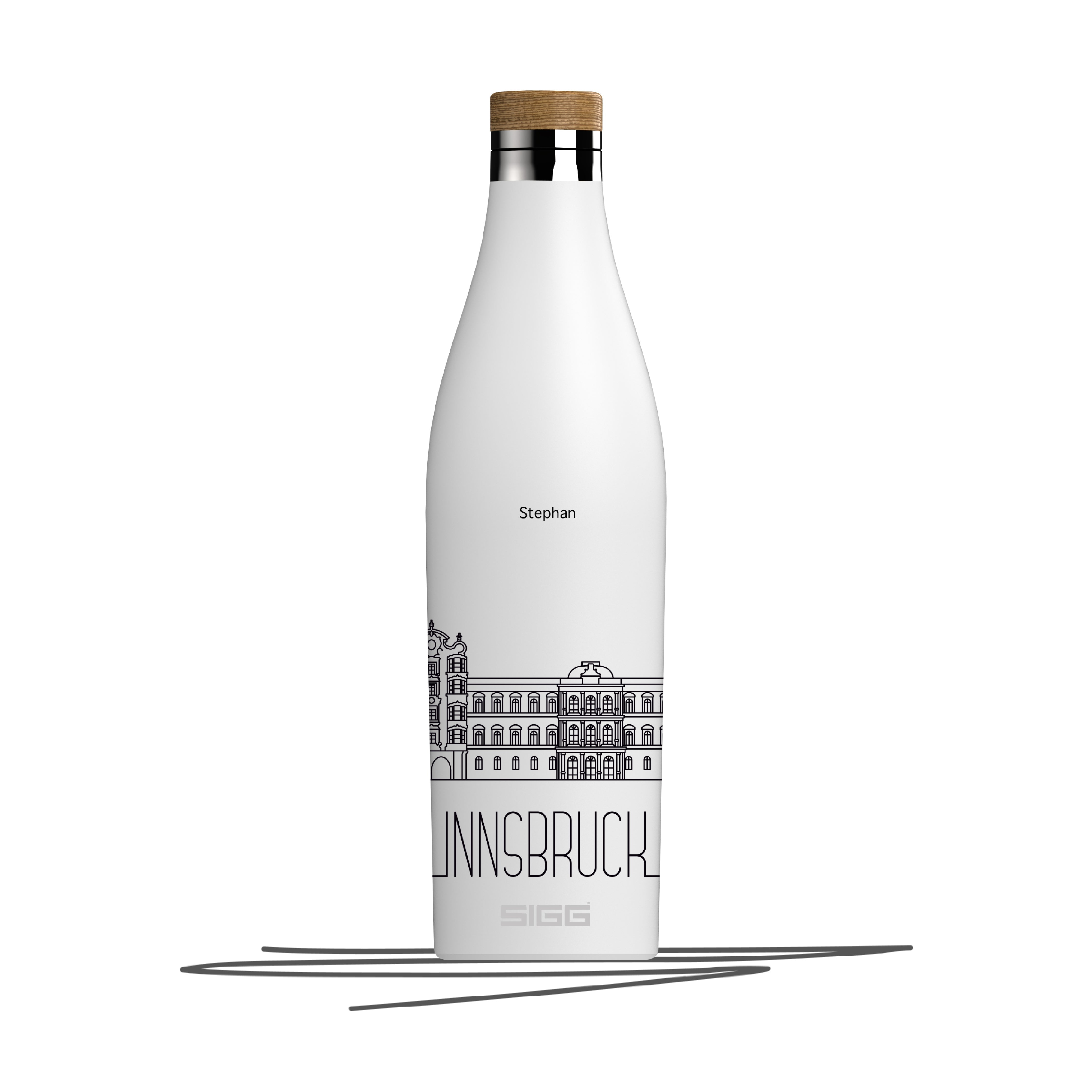 Trinkflasche Innsbruck | Innsbruck Design | Trinkflasche mit Innsbruck Design | Innsbruck | Innsbruck Trinkflasche | SIGG | SIGG Trinkflaschen | Trinkflaschen gestalten | Trinkflaschen selber designen | Trinkflasche mit Name | Trinkflasche mit Logo | SIGG Flasche bedrucken | SIGG personalisieren | SIGG Flasche drucken | SIGG Flasche mit Stadt Design | sigg flasche bedrucken | sigg designen | flasche bedrucken lassen | trinfkflasche bedrucken