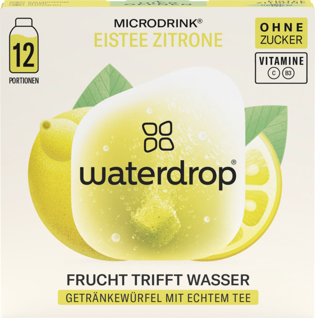 waterdrop Microdrink Eistee Zitrone