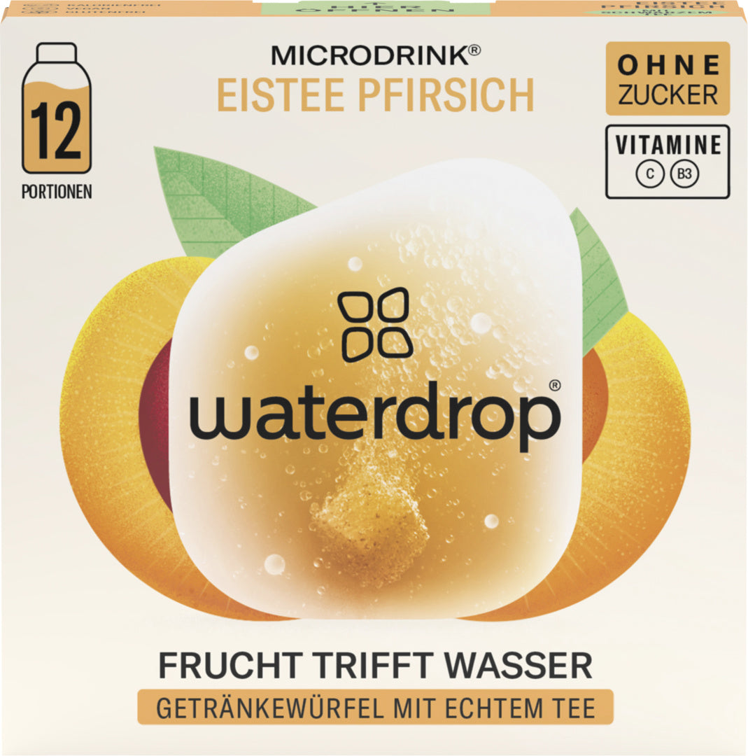 waterdrop Microdrink Eistee Pfirsich