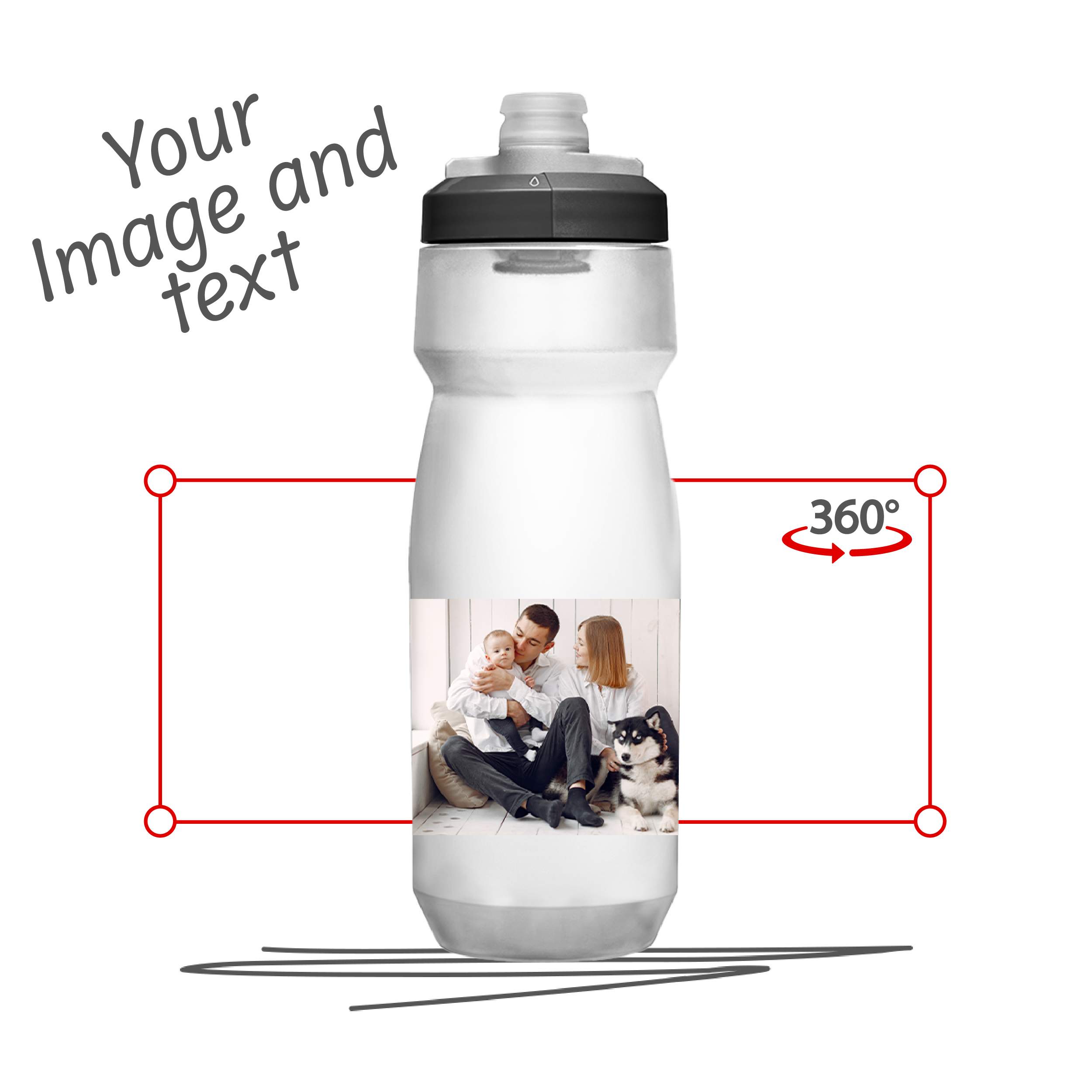 CAMELBAK PODIUM BOTTLE 0.71L Clear