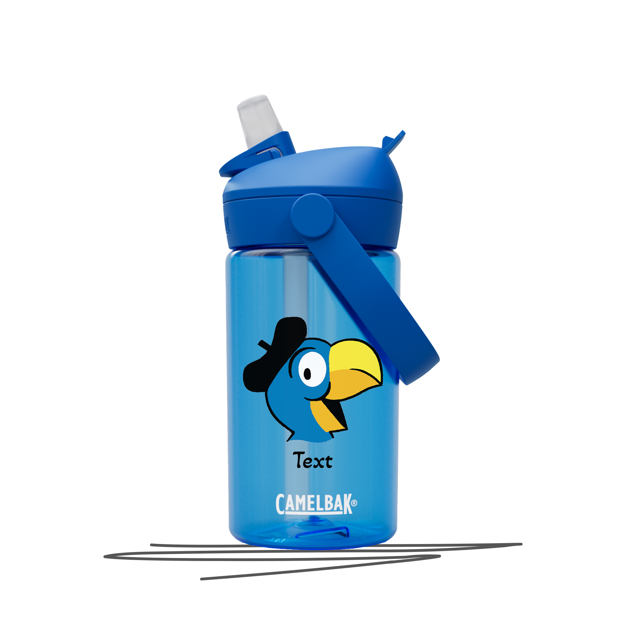 CAMELBAK EDDY+ KIDS BOTTLE 0.4L Clear
