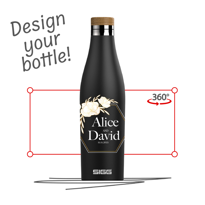 Sigg Meridian Black 0.7L Water Bottle