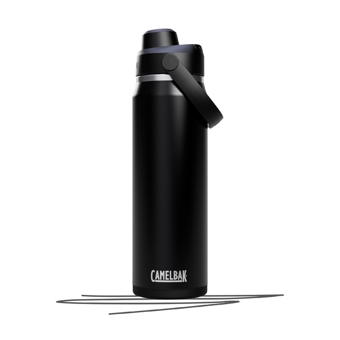 Personalisierte Thrive Chug VSS 0,75L Edelstahl-Trinkflasche, vakuumisoliert, auslaufsicherer Trinkauslauf, kratzfeste Pulverbeschichtung, BPA-frei, mit rutschfestem Silikonpad und Tragegriff. Selber gestalten - Trinkflasche gestalten - CamelBak Trinkflasche gestalten