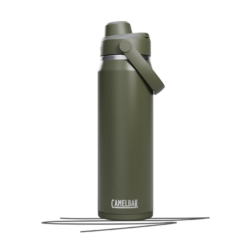 Personalisierte Thrive Chug VSS 0,75L Edelstahl-Trinkflasche, vakuumisoliert, auslaufsicherer Trinkauslauf, kratzfeste Pulverbeschichtung, BPA-frei, mit rutschfestem Silikonpad und Tragegriff. Selber gestalten - Trinkflasche gestalten - CamelBak Trinkflasche gestalten