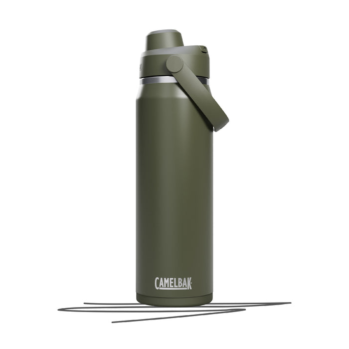 Personalisierte Thrive Chug VSS 0,75L Edelstahl-Trinkflasche, vakuumisoliert, auslaufsicherer Trinkauslauf, kratzfeste Pulverbeschichtung, BPA-frei, mit rutschfestem Silikonpad und Tragegriff. Selber gestalten - Trinkflasche gestalten - CamelBak Trinkflasche gestalten