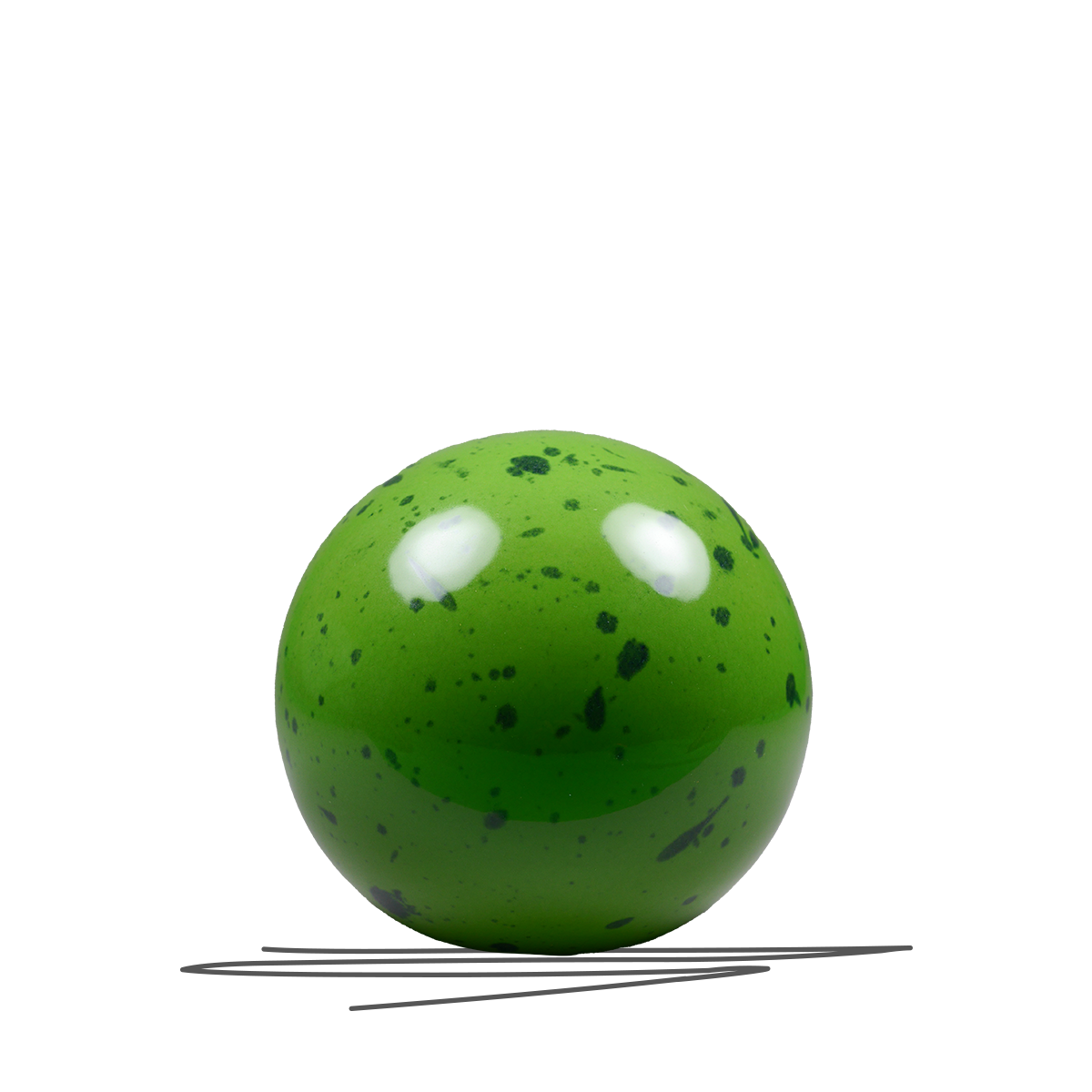 Animal urn ball | green | size S