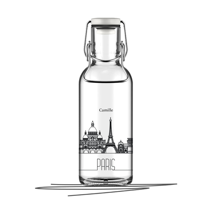 Trinkflasche Paris | Paris Design | Trinkflasche mit Paris Design | Paris | Paris Trinkflasche | FILL ME | FILL ME Trinkflaschen | Trinkflaschen gestalten | Trinkflaschen selber designen | Trinkflasche mit Name | Trinkflasche mit Logo | FILL ME Flasche bedrucken | FILL ME personalisieren | FILL ME Flasche drucken | FILL ME Flasche mit Stadt Design | fill me flasche bedrucken | fill me designen | flasche bedrucken lassen | trinfkflasche bedrucken
